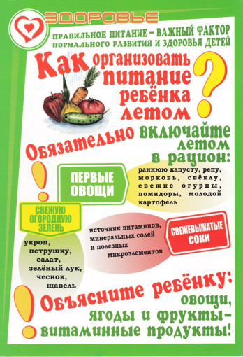 Консультация для родителей дошкольников «Питание ребенка летом» Консультация для родителей дошкольников «Питание ребенка летом».